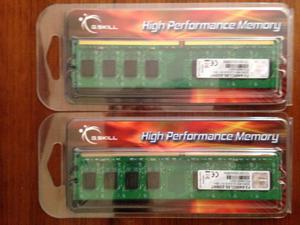 Memorias GSKILL 2GB DDR2 x2
