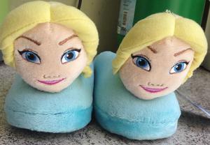 Pantufla para Niña Elsa De Frozen.