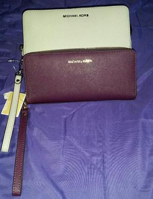 Billetera Michael Kors Morado