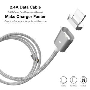 Cable carga apple android imantado resistente