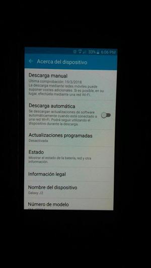 Samsung J2 Color Blanco