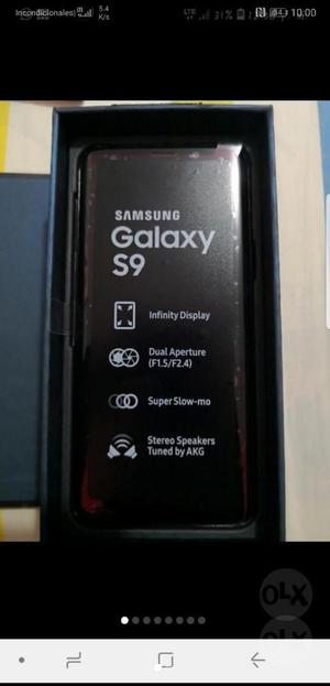 V/c Samsung Galaxy S9 Nuevo Caja