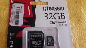 Memoria Micro SD de 32GB CLASE 10 Kingston
