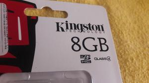 Memoria Micro SD de 8GB CLASE 4 Kingston