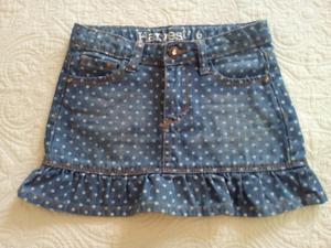 Falda Jeans Marca Harvest Talla 6