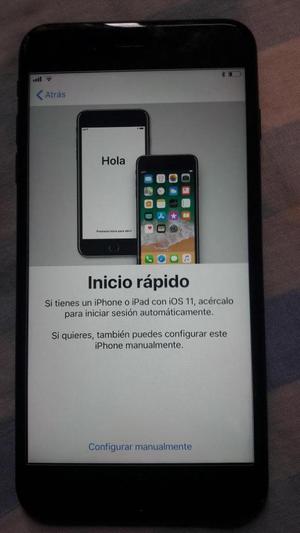 iPhone 7plus black, vendo la pantalla en 10pts