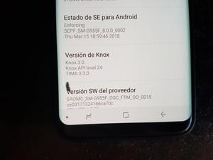 por ocacion vendo mi S8 PLUS