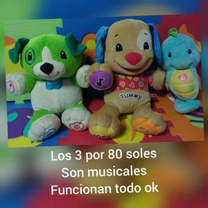 Peluches Fisher Price