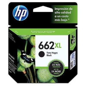 Cartucho de tinta HP 662XL negra
