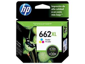 Cartucho de tinta HP 662XL tricolor