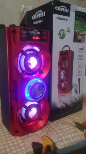 Radio Parlante portatil Bluetooth Recargable Mp3 karaoke Usb
