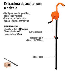 Extractora de Combustible Truper