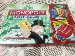 Monopoly Banco Electronico Semi Nuevo