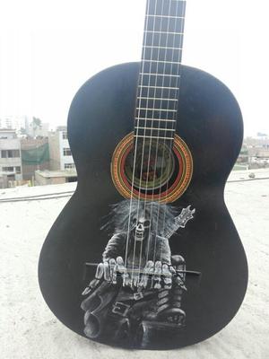 Guitarra Acústica con Diseño