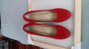 Zapatos de Vestir Lola Color Rojo