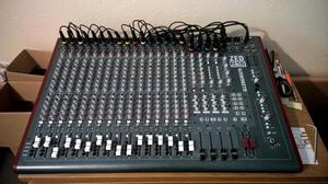 Allen and Heath Zed R16 Mixer with Case and Firewire Audio