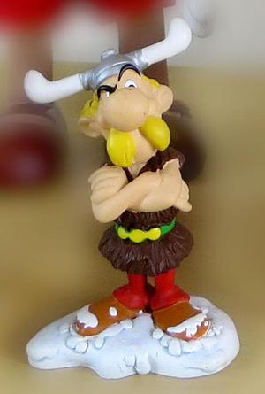 Asterix Miniatura En Poliresina