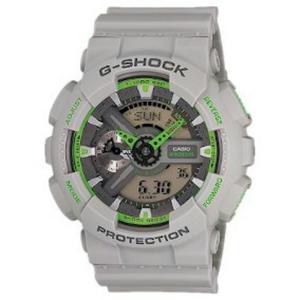G Shock Ga110 Cenizo Y Verde Reloj Casio
