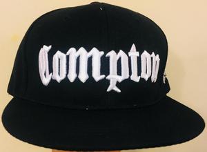 Gorra Compton Negra y Blanca