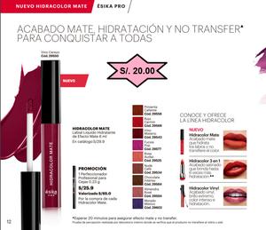 LABIALES EN PROMOCION ESIKA CYZONE LBEL