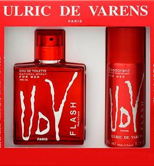 Perfume para hombre Ulric de Varens Estuche Flash 100 ml.