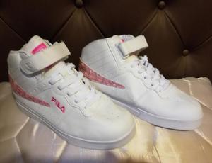 Botines Blancos C/rosado Nike