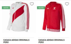 Casaca Perú Adidas Original Nuevas