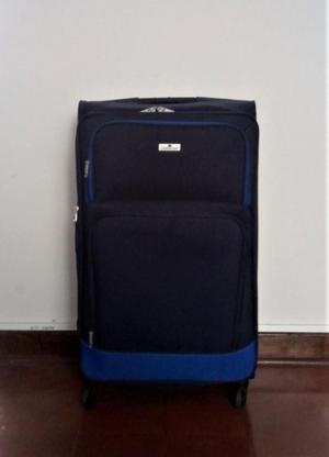 maleta de viaje grande nueva color azul 4 ruedas