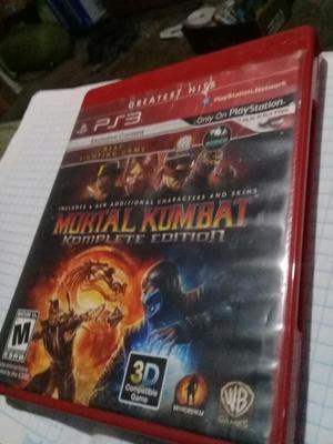 Juego Ps3 Mortal Kombat a Solo 