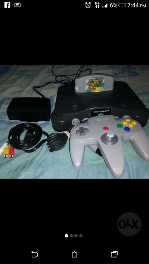 Nintendo 64 con Juego