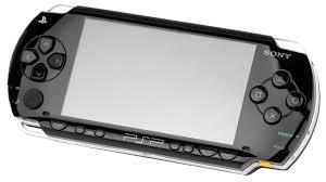 Sony PSP con tarjeta con juegos