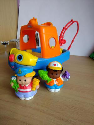 Barco Pesquero Little People Fisher Pric