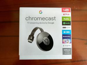 Chromecast 2 Convierte tu Tv a SmartTv YouTube, Netflix,