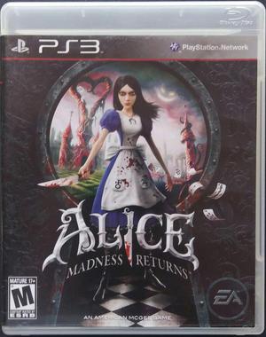 Alice Madness Return Ps3 Juego Sony