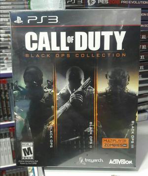Call Of Duty Black Ops Collection Ps3 Nuevo Sellado stock