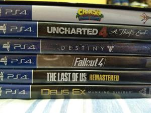 Juegos de Ps4 desde S/50