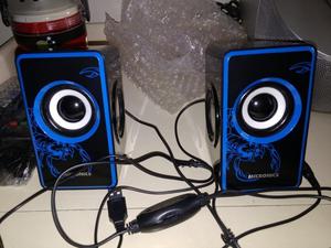 Parlantes Usb Micronics Scorpio.