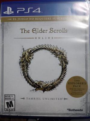 The Elder Scrolls Online ps4