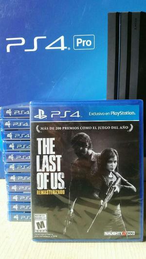 The Last Of Us Remasterizado Ps4 Nuevo Sellado