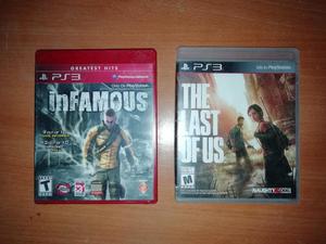Juegos Ps3, Infamous Y The Last Of Us