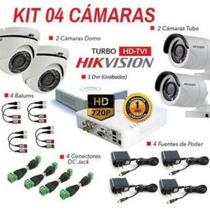 Kit 4 Cámaras HD 720