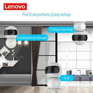 Lenovo Cámara Ip Snowman Hd 720p sensor de movimiento