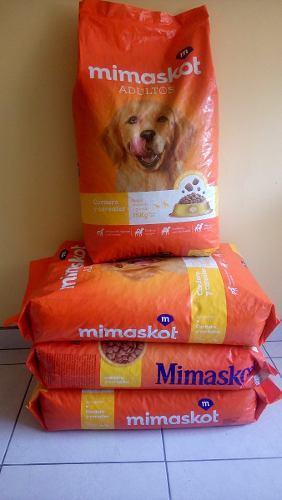 Mimaskot Cachorros Con Leche 15kg Alimento Balanceado.