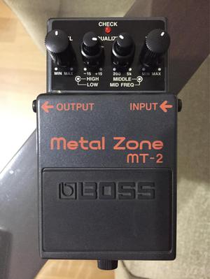 Boss Metal Zone Mt2 Pedal