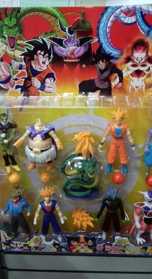 Muñecos de Dragon Ball PACK de figuras Shen Long Freezer