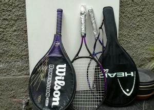 Raquetas de Tennis Head Y Wilson
