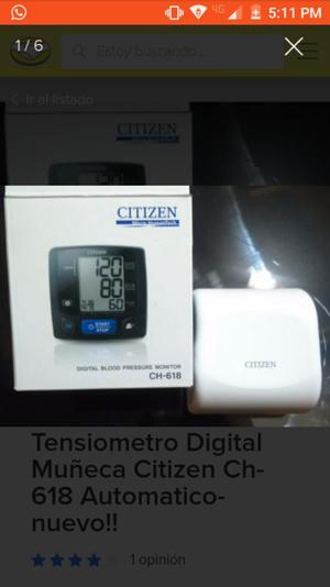 Tensiómetro Automático Citizen Ch618