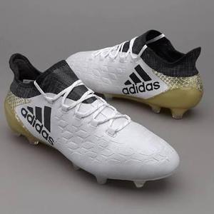 Venta de adidas x 161 fg whiteblackgold metallic