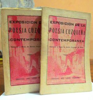 Exposición Poesía Cuzqueña Contemporánea. Selección