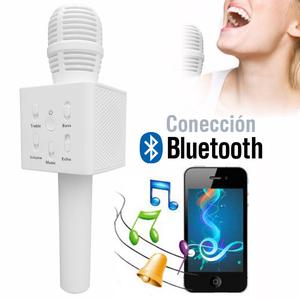 Microfono Karaoke Portatil Bluetooth Con Parlante